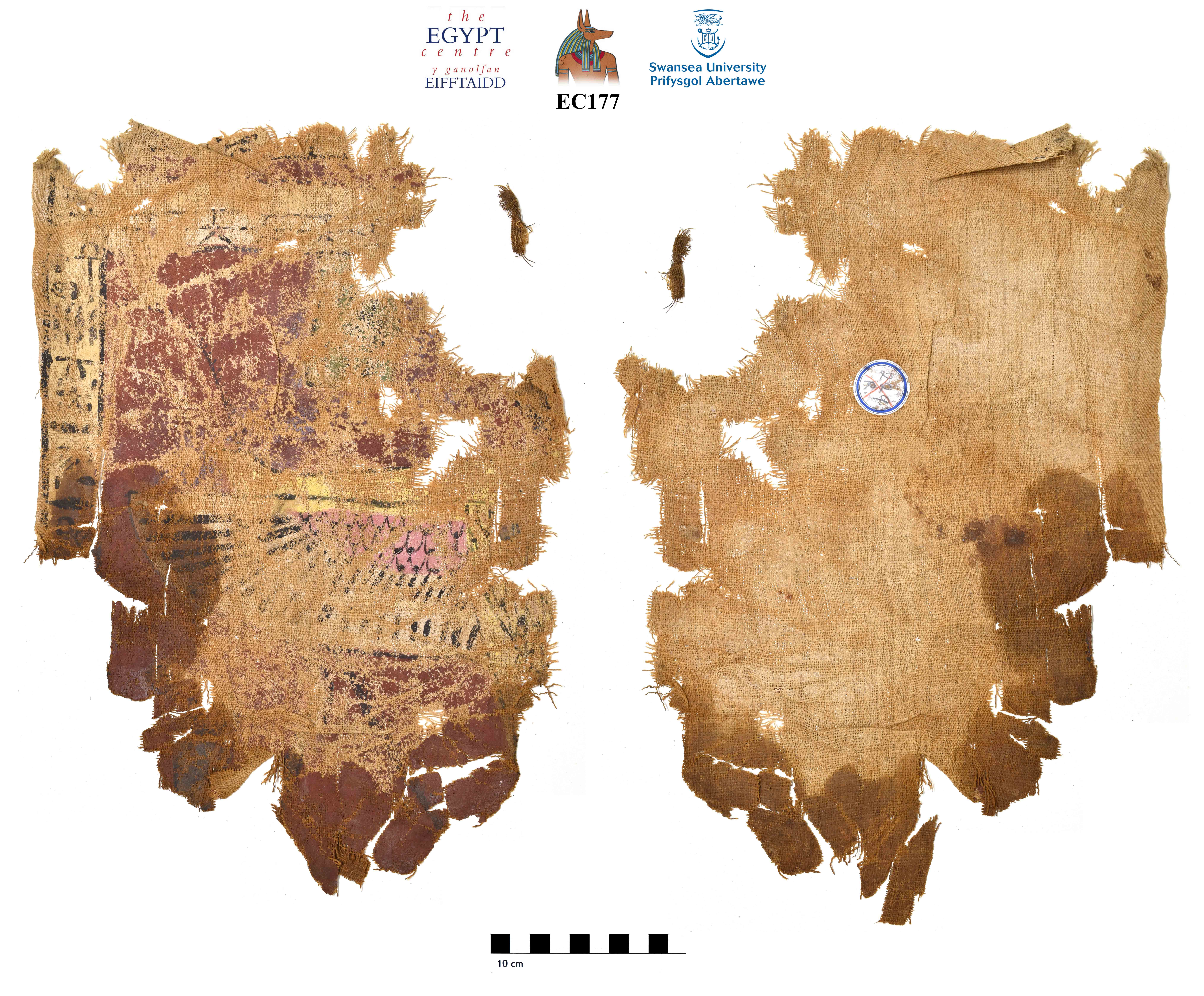 Image for: Fragment of a linen shroud